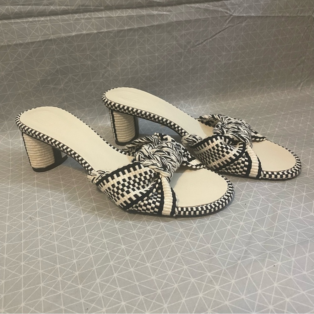 Stylish Black and White Women's Sandals